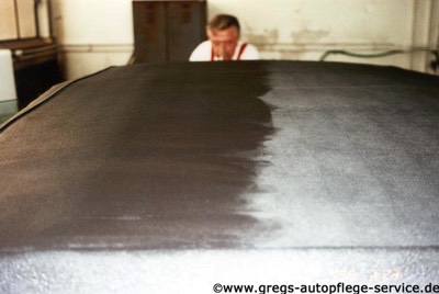 Farbnebel-Verunreinigung