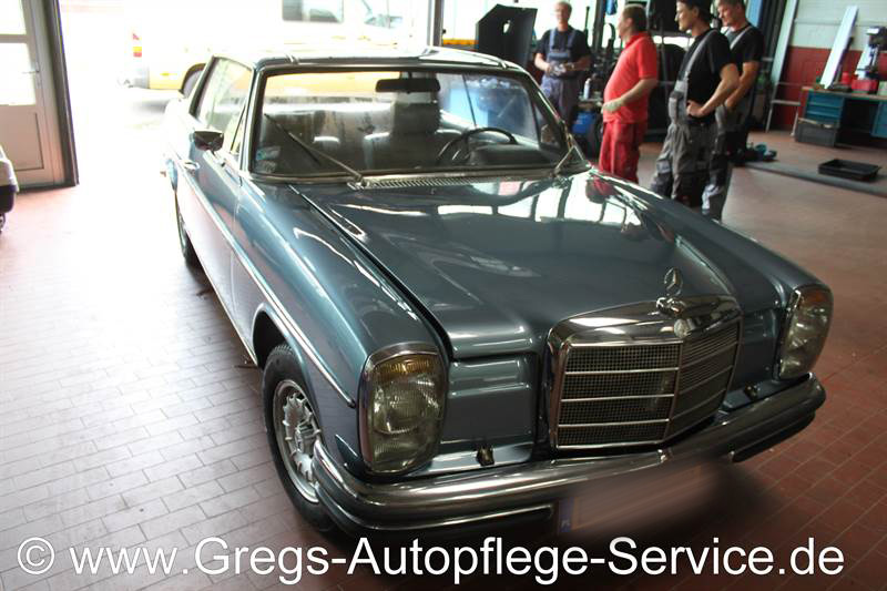 Tropfschaden 1969er Mercedes