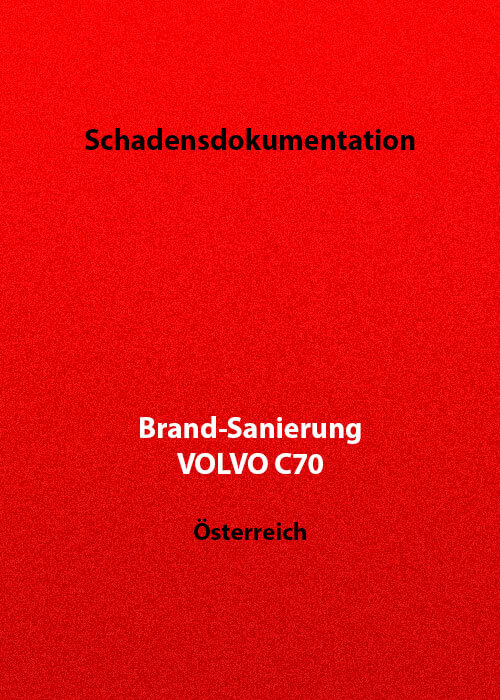 Ruß- & Brandschaden Volvo C70